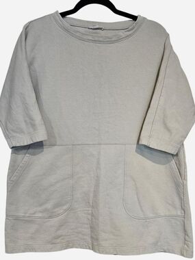 COS Light Mint Green Tunic Mini Dress With Pockets